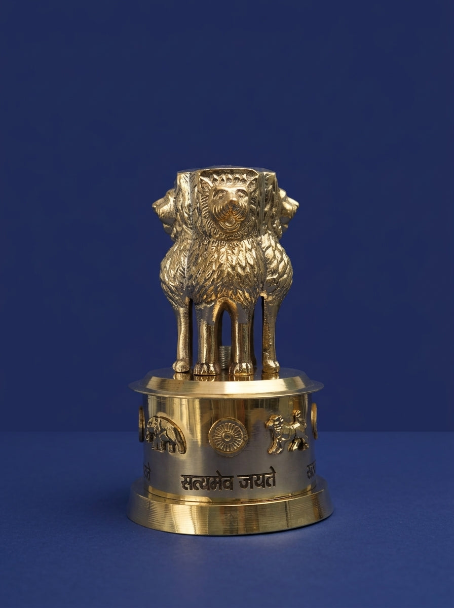 Brass Ashok Stambh - View 1