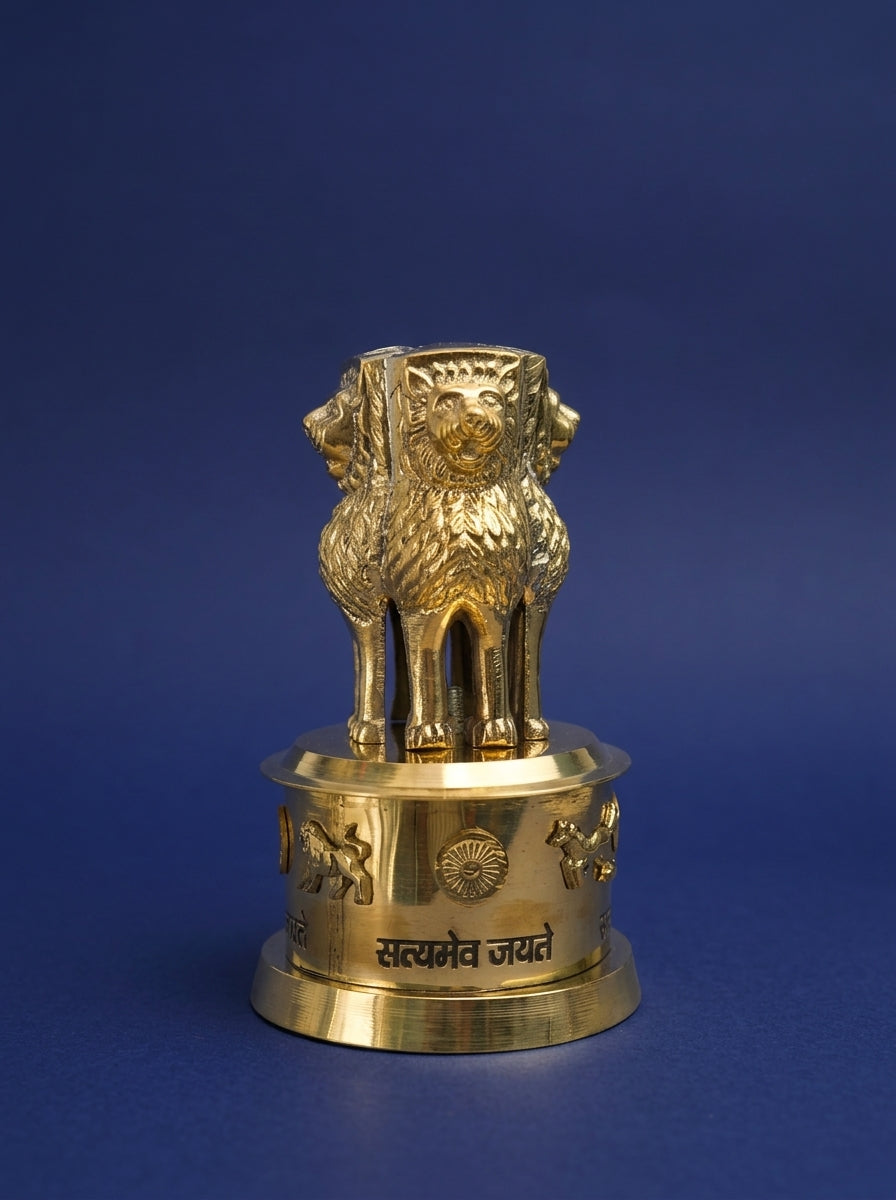 Brass Ashok Stambh - View 2