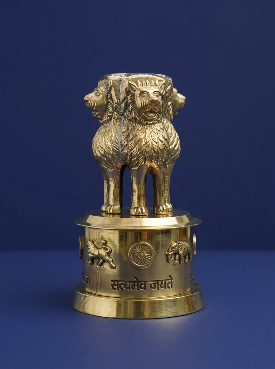 Brass Ashok Stambh - View 3