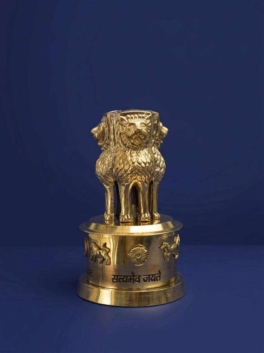 Brass Ashok Stambh - View 6