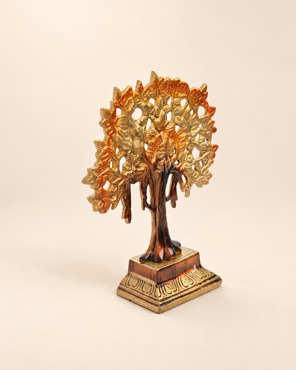 Brass Kalpavriksha Tree of Life — Alternate view