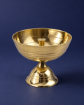 Brass Akhand Jyoti Diya — Three-quarter hero