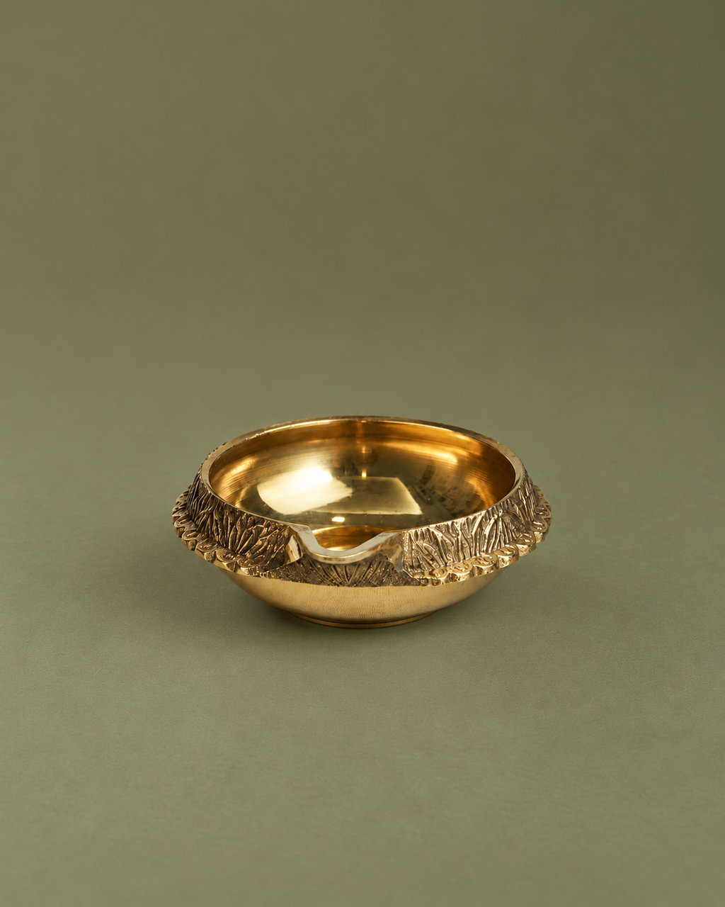 Brass Kuber Pooja Lamp — Wider hero